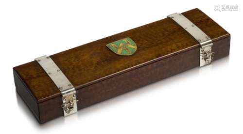 Omar Ramsden (1873-1939) and Alwyn Carr (1872-1940), a silver and ‘snake wood’ document box c.