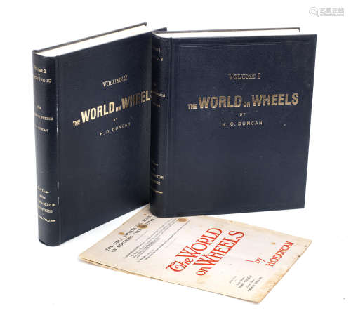 H O Duncan: The World on Wheels; Volumes 1 and 2,