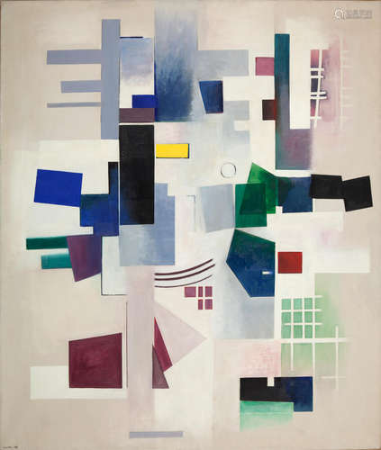 Variations No. 329 127.5 x 107 cm. Jean Xcéron(Greek, 1890-1967)