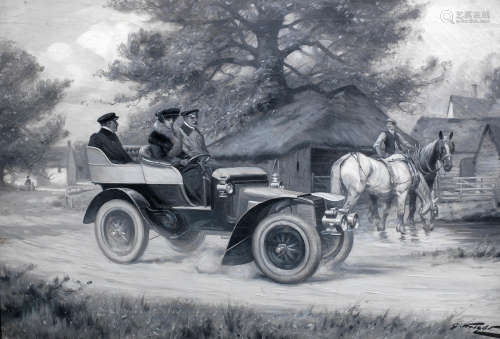 George Wright (British 1860–1942), '1904 22Hp Daimler',