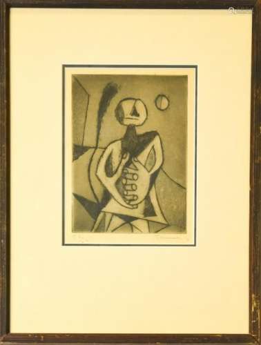 Rufino Tamayo Signed Numbered Framed Lithograph