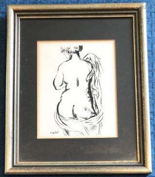 Framed Lithograph Print by Aristide Maillol