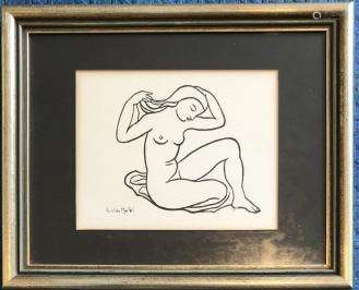 Framed Lithograph Print by Aristide Maillol