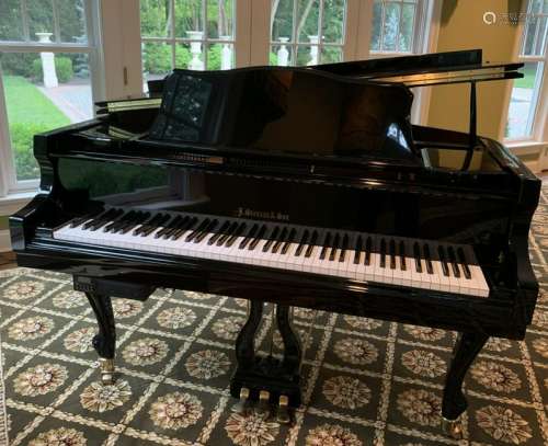 J Strauss & Son Baby Grand Piano W Player Function