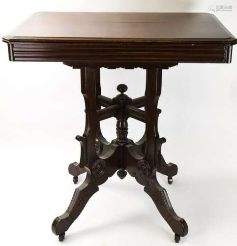 Antique  Aesthetic Movement Victorian End Table