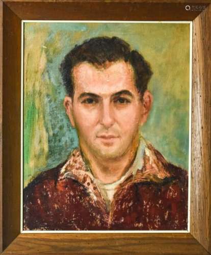 Rubi Roth Portrait Oil Painting of a Man