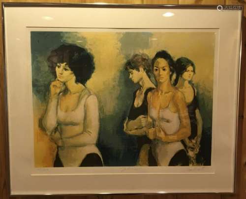 Signed Lithograph Titled 