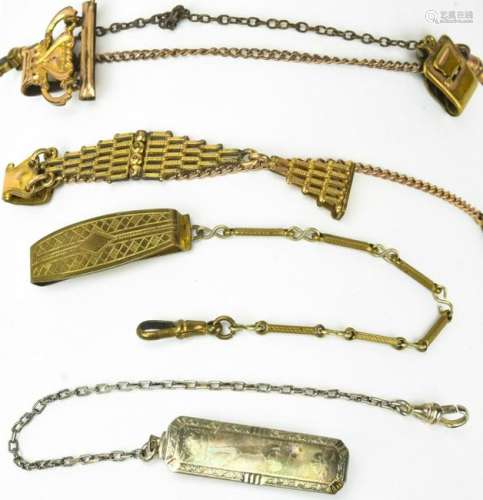 Antique Collection of Watch & Chatelaine Chains