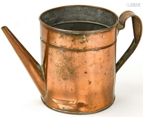 Antique Copper Oil Can