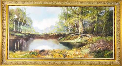 Rothschild Oil Painting Landscape Scene