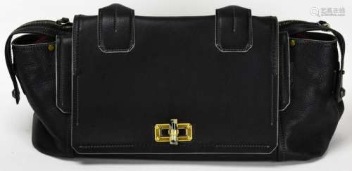 Lanvin Black Leather Handbag / Purse