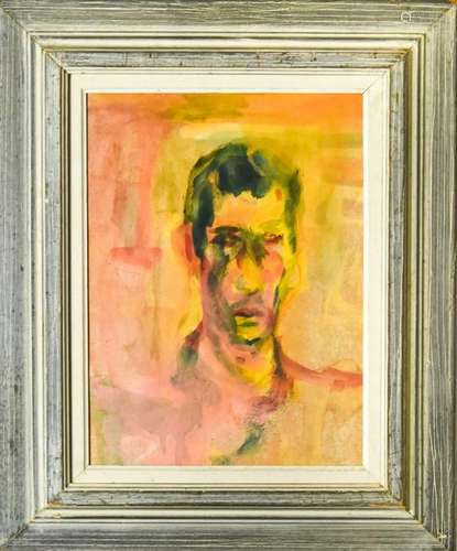 Rubi Roth Watercolor Painting Portrait of a Man