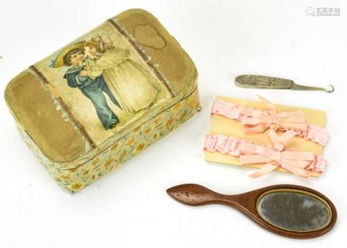 Antique 19th C French Fashion Doll Trousseau Items