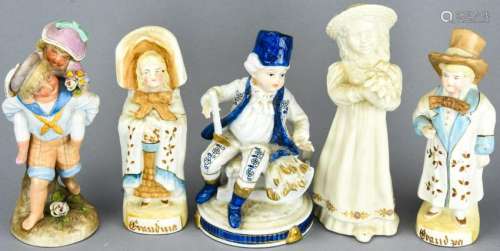 Collection Vintage Porcelain Figurines of Children