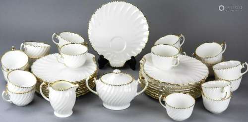 Gladstone China Old Grecian Flute Luncheon Set