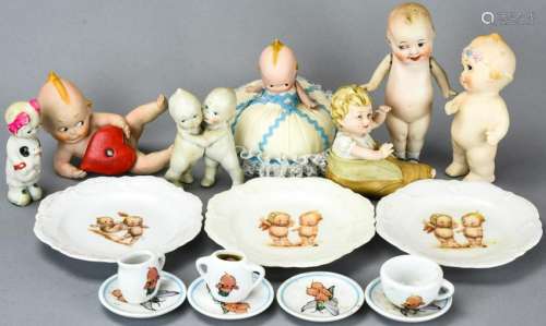 Collection Vintage Kewpie Porcelain Figures