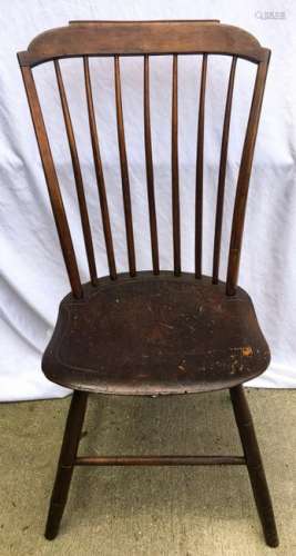 Antique Hand Made Windsor Side Chair