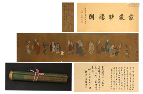 Liu Guandao, Eighteen Monks Painting