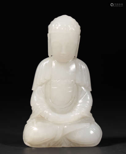 Hetian Jade Sakyamuni Buddha