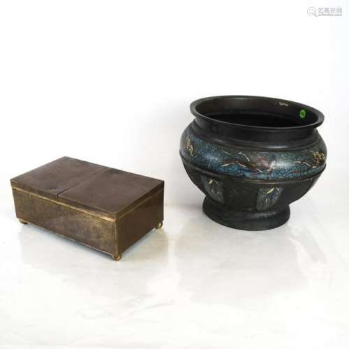 Chinese Urn and Japanese Box