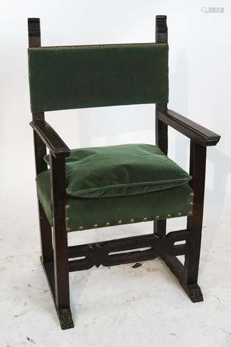 18th Century Continental Platform Armchair