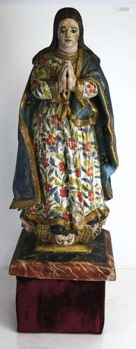 18-19th Century Portuguese Santos St. Mary