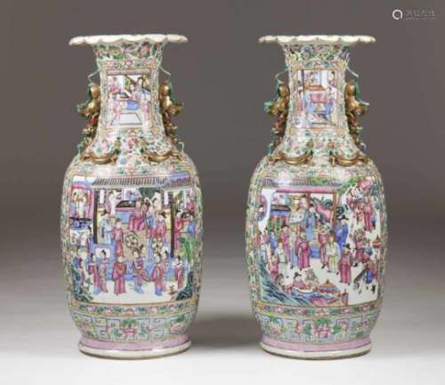 A pair of potsChinese export porcelain