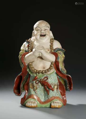 Chinese Porcelain Figure of Budai