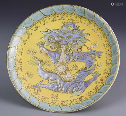 Chinese Famille Rose Dish