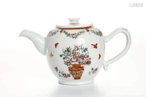 Chinese Famille Rose Teapot