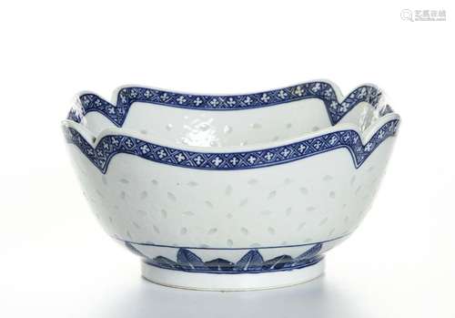 Chinese Blue and White Bowl