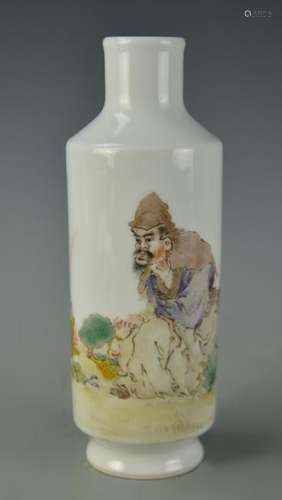 Chinese Famille Rose Vase