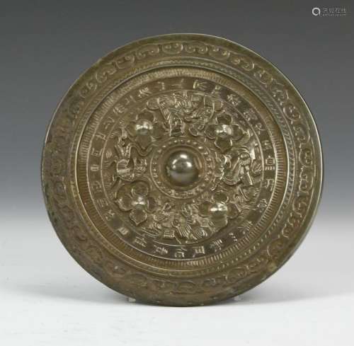 Chinese Bronze Mirror