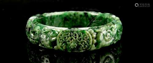 Chinese Jadeite Bangle