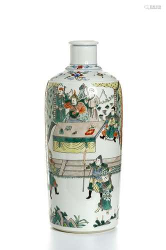 Chinese Famille Verte Vase