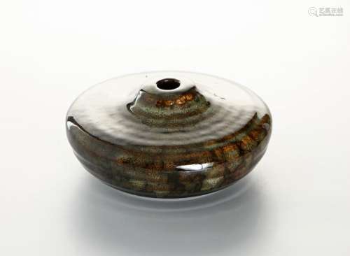 Chinese Brown Glazed Waterpot