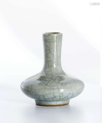 Chinese Guan-Type Mini Bottle Vase