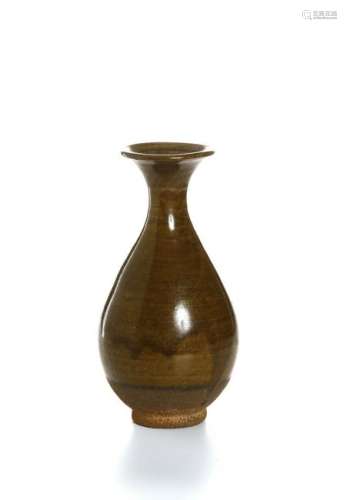 Chinese Brown Glazed Vase