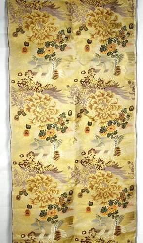 Chinese Embroidered Silk Panel