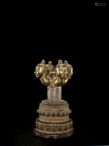 AN EXQUISITE AND EXCEPTIONALLY RARE CHAM LINGAM WI…