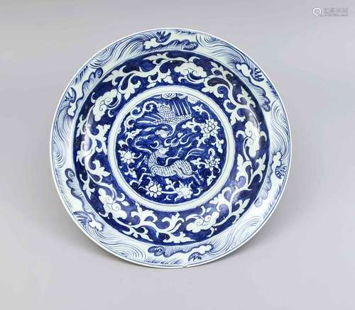 Large plate, China,