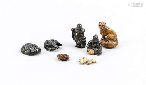 Netsuke and a collec