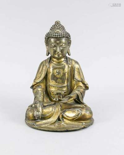 Ming-style Buddha, C