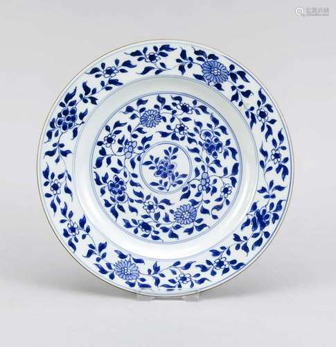 Plate, China, 18th c