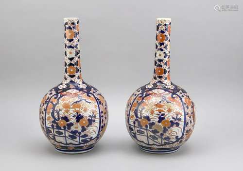 Pair of large imari