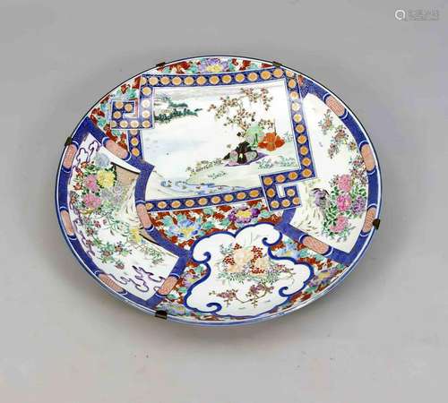 Giant Imari plate, J