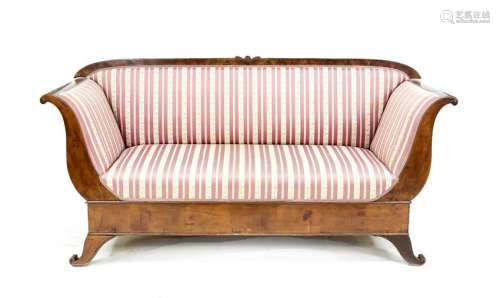Biedermeier-Sofa um 1820,