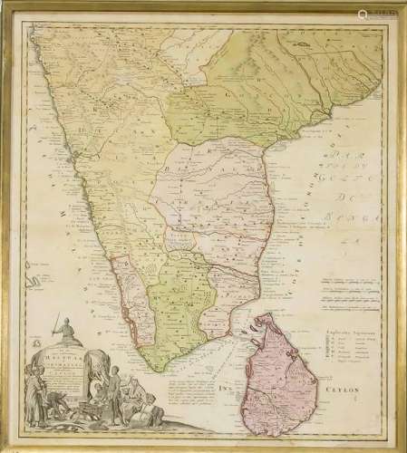 Two historical maps, Indi