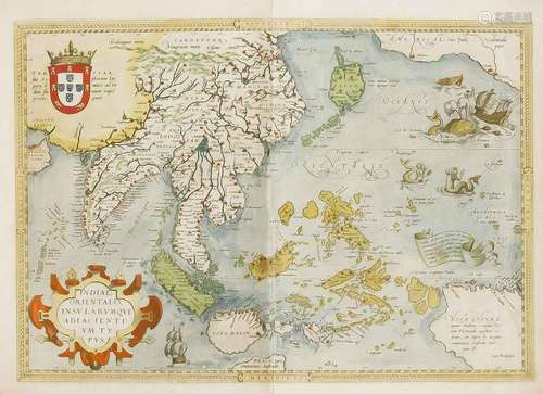 Ortelius, two historical