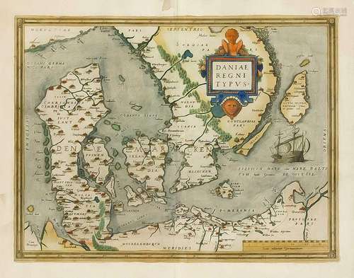 Ortelius, historical map